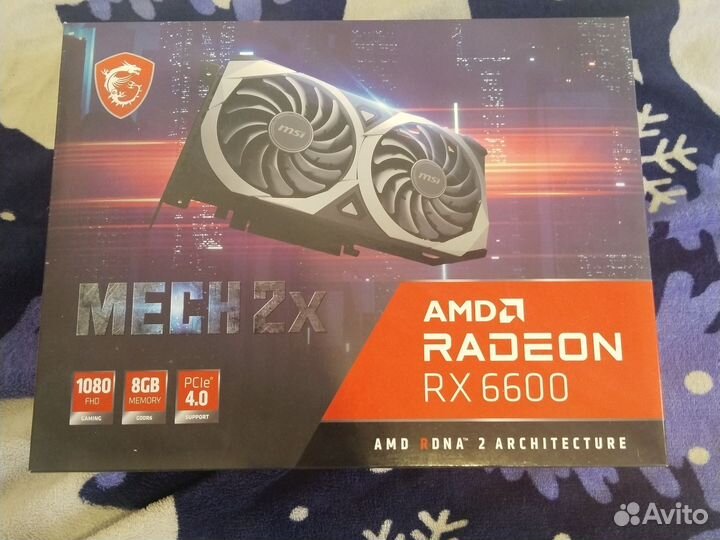Видеокарта rx 6600