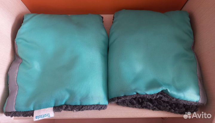 Муфта варежки на коляску Trottola+ дождевик