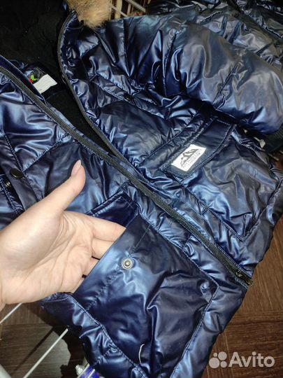 Зимняя куртка для двойни 98 цена за 2