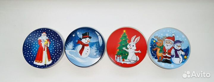 Новогодние тарочки из под монпасье