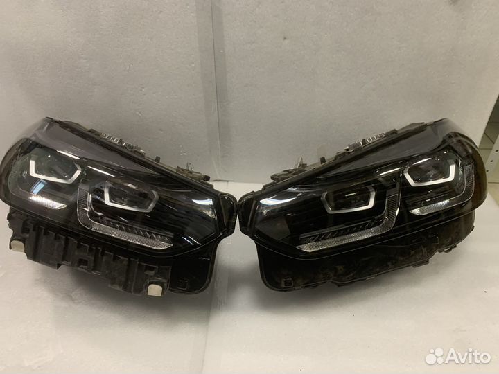 Фара правая левая black BMW G02 led в сборе