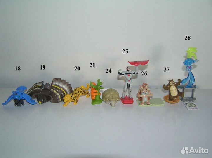 Фигурки Киндер Kinder Сюрприз