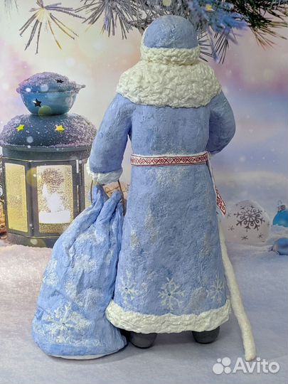 Дед мороз из ваты под ёлку