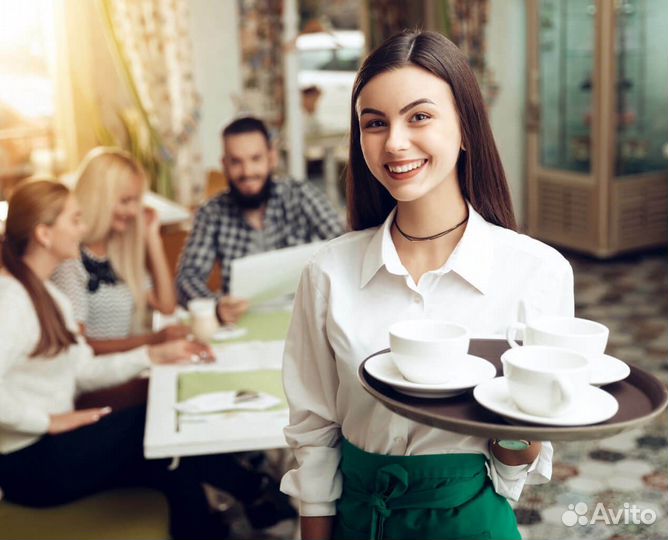 Официантка без опыта