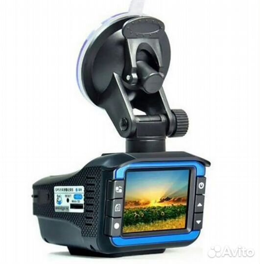 Комбо-устройство 2 в 1 Видеорегистратор Антирадар