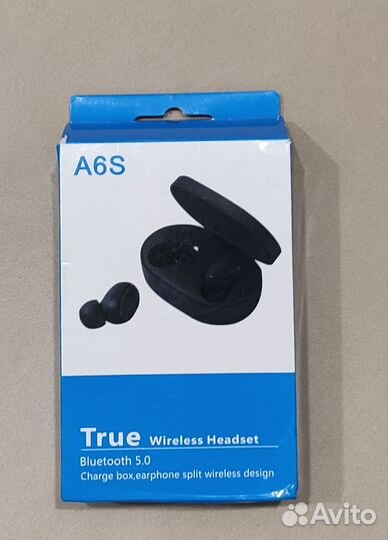 Беспроводные наушники А6s