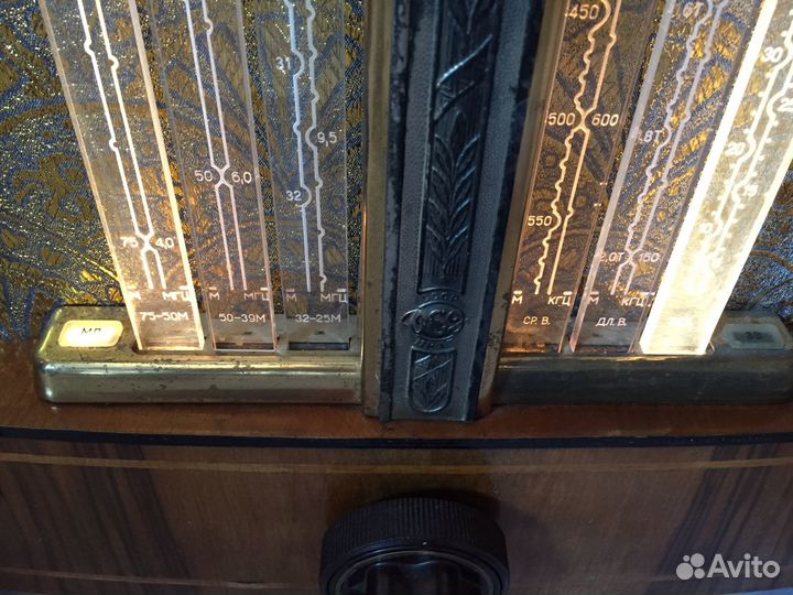Ламповая Радиола Радиоприемник СССР Радио