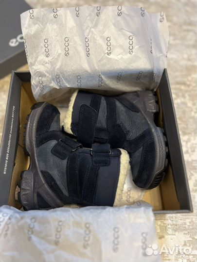 Зимние ботинки ecco