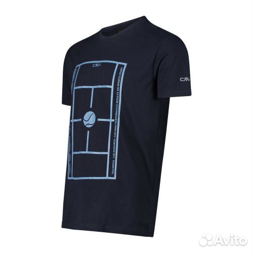 Футболка CMP Black Blue м