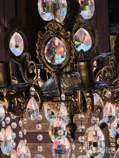 Иранская люстра из бронзы