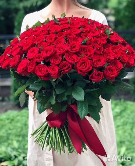 Высокие розы Гигантские розы Доставка цветов