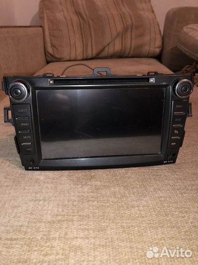 Магнитола toyota corolla 150 кузов