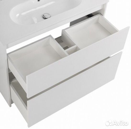 Мебель для ванной BelBagno Kraft-1000-PIA-LOV-1000 Bianco Opaco