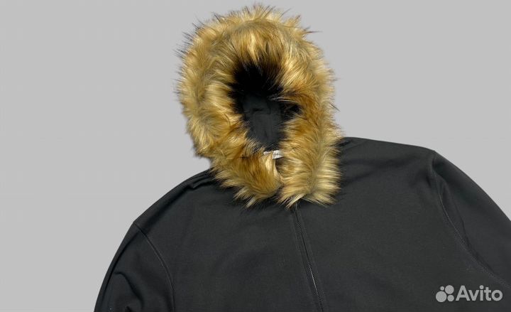 Зип худи с мехом Jaded London