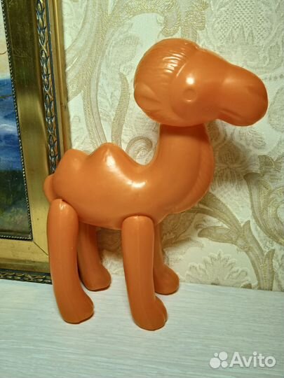 Игрушка СССР верблюд дутыш