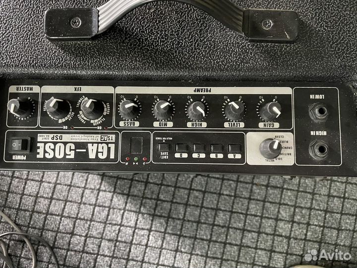 Гитарный комбоусилитель 50 ватт lutner