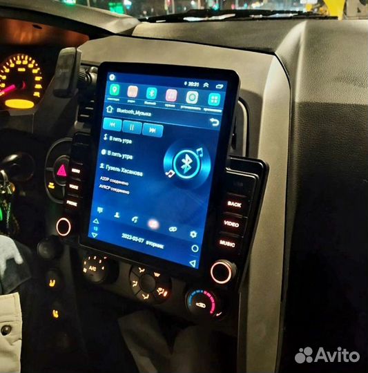 SsangYong Actyon и Kyron магнитола Android Tesla