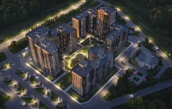 1-к. квартира, 44,5 м², 10/14 эт.