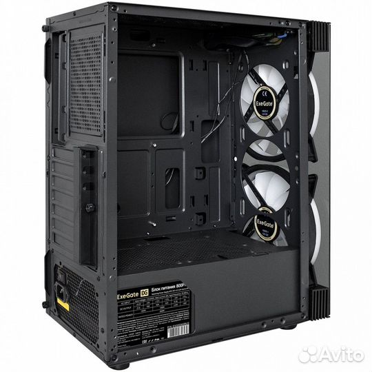 Корпус ExeGate i3 matrix-PPX800 566540