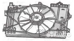 Э/вентилятор охл. для а/м Toyota Corolla