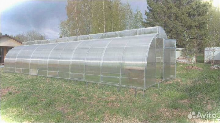 Теплица по Митлайдеру с краб системой