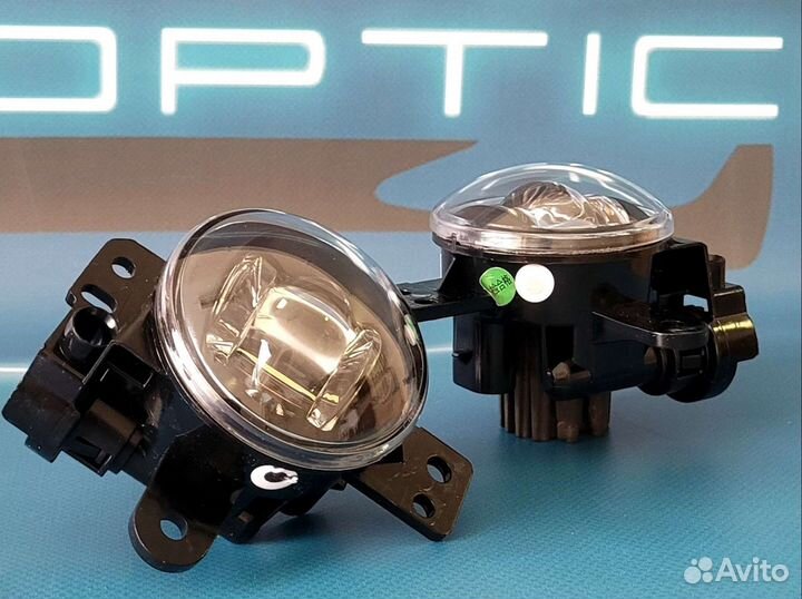 Противотуманные LED фары Geely Tugella. Оригинал