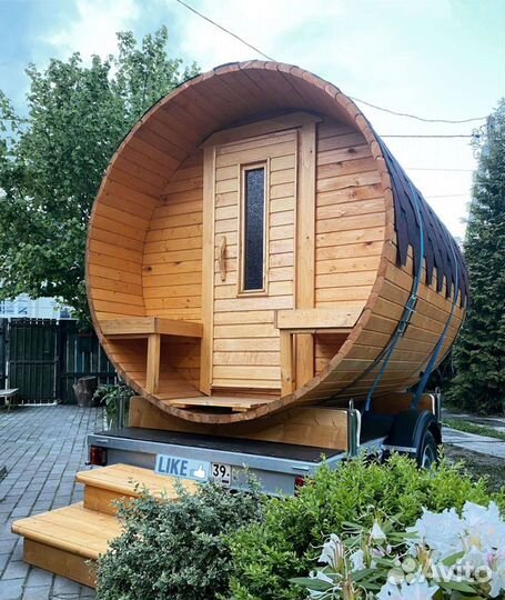 Баня на колесах в аренду