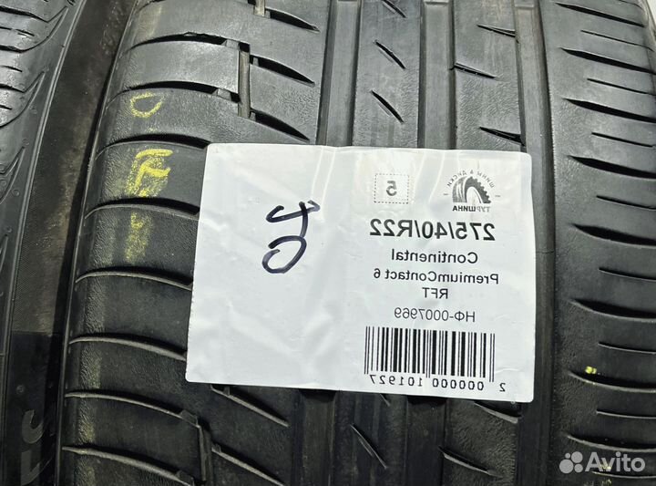 Continental PremiumContact 6 275/40 R22 94Y