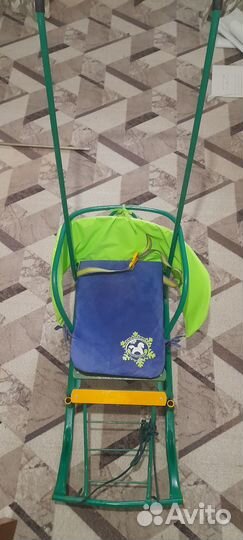 Коляска санки