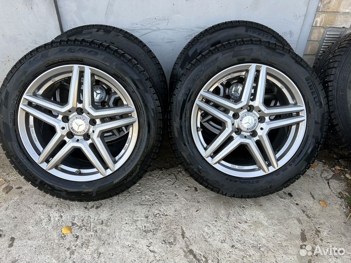Комплект колес Mercedes R17 Pirelli 225/55