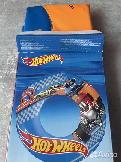 Круг для плавания: hot wheels