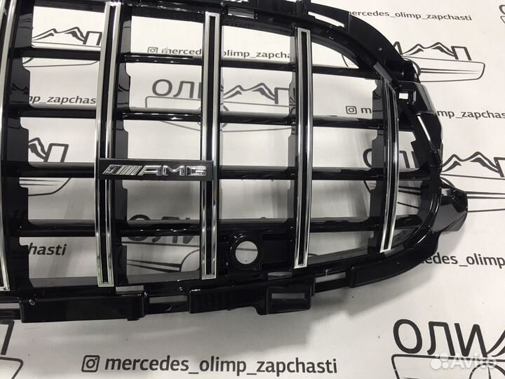 Решетка радиатора на Mercedes w213 AMG 63