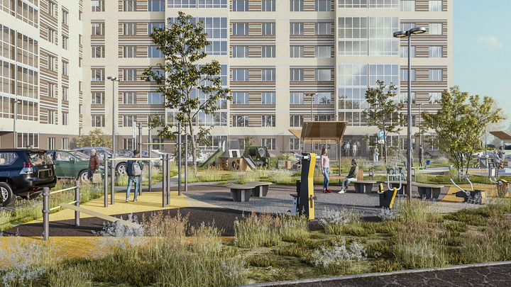 2-к. квартира, 61,6 м², 5/9 эт.