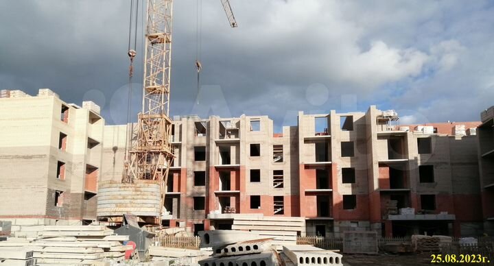 2-к. квартира, 68,5 м², 2/9 эт.