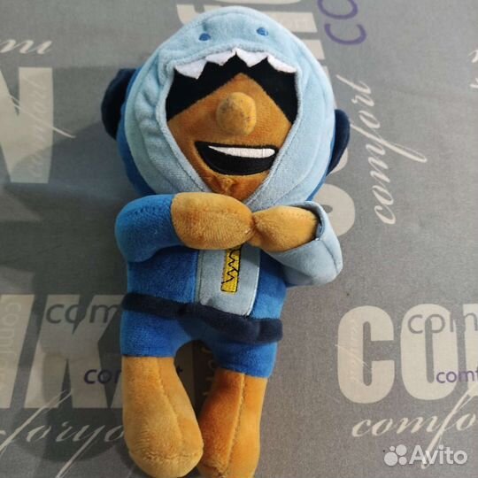 Леон Акула Мягкая игрушка (28 см)