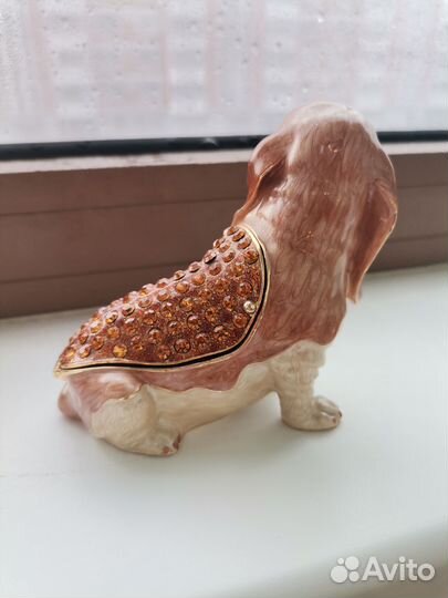 Шкатулка Бассет хаунд