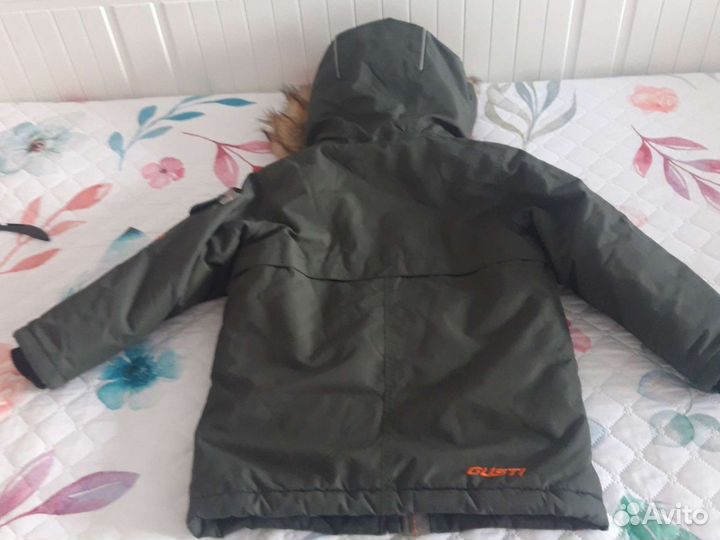 Куртка зим. для мальчика Gusti 98,б.у