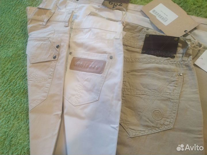 Мужские новые летние джинсы/брюки 42-46 р. Турция