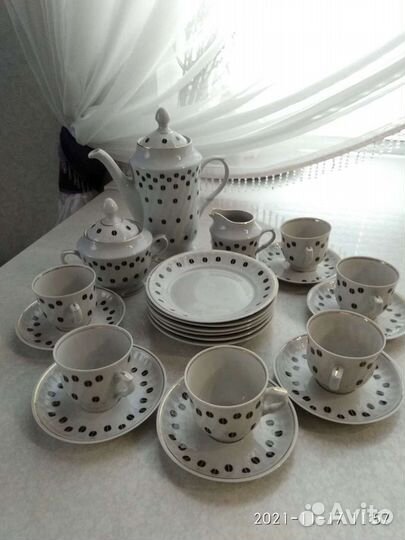 Сервиз кофейный