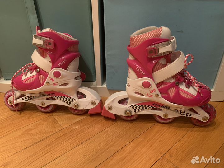 Роликовые коньки детские раздвижные