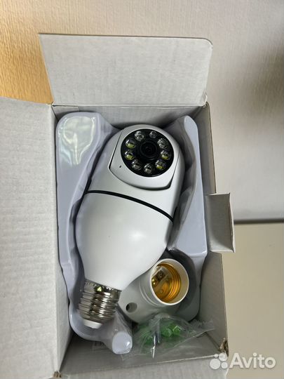Камера видеонаблюдения wifi лампочка
