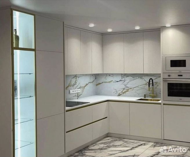 Кухня на заказ угловая производство