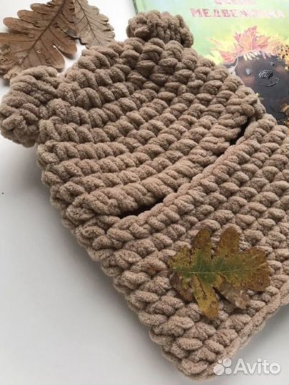 Детская балаклава Мишка