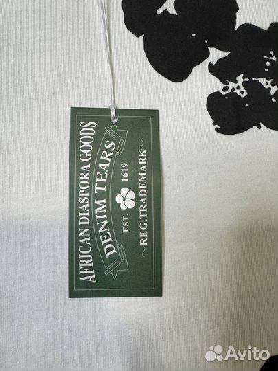 Футболка denim tears NEW collection