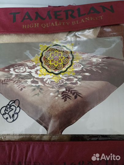 Плед покрывало новый 160*210