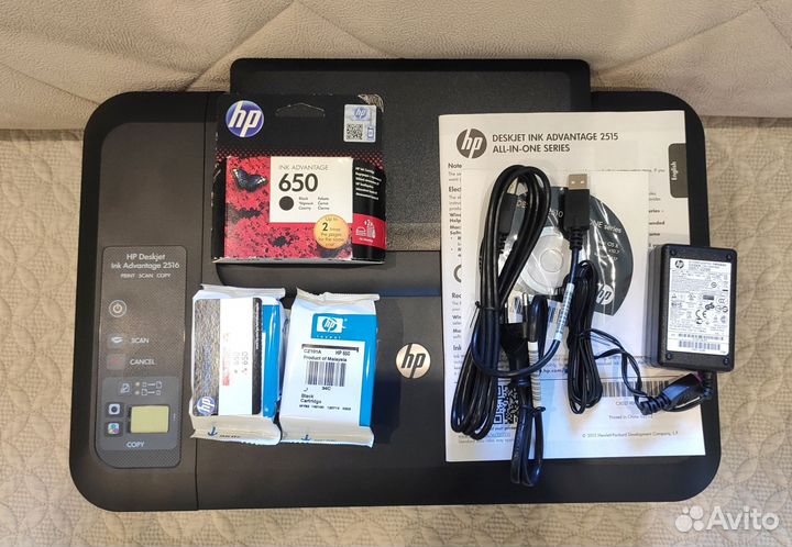 Струйное мфу HP Deskjet Ink Advantage 2516 новый