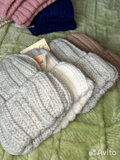 Шапки на флисе женская