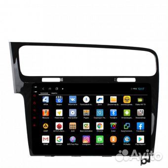 Магнитола на Андроиде для Volkswagen golf