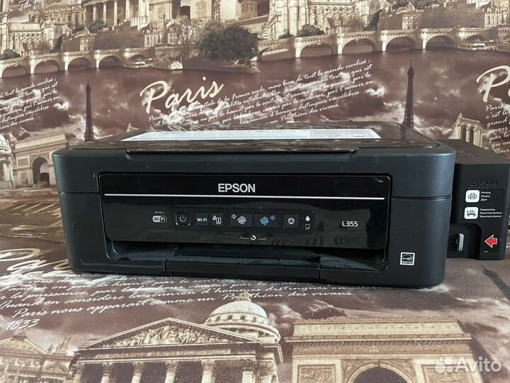 Мфу epson L355 цветной (не включается)