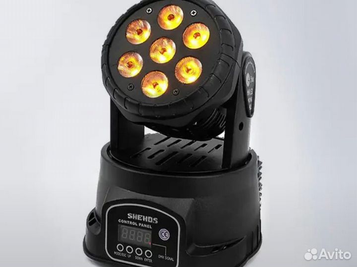 Led wash 7x18 W 6IN1